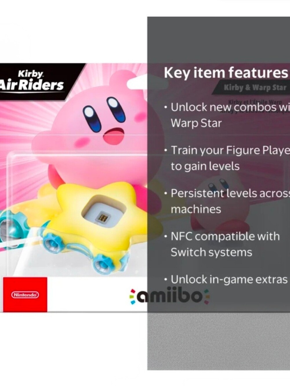 amiibo™ - Kirby & Warp Star - Kirby™ Air Riders Series - Picture 4 of 8